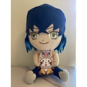 Demon Slayer X Rascal FuRyu Inosuke Hashibira Japan Manga Plush Stuffed Toy Doll